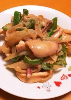 イカのオイマヨ炒め-レシピのメイン写真