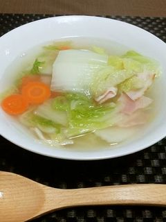 白菜のスープ-レシピのメイン写真