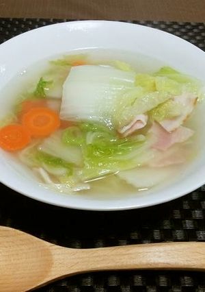 白菜のスープ-レシピのメイン写真