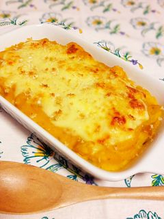 かぼちゃとチキンの豆乳グラタン-レシピのメイン写真