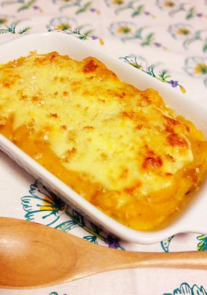 かぼちゃとチキンの豆乳グラタン-レシピのメイン写真