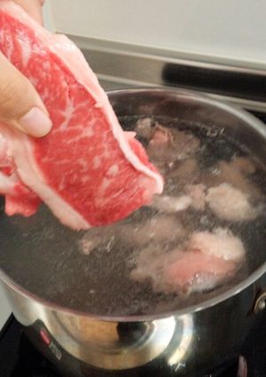 簡単!!　基本牛すじ処理-レシピのメイン写真