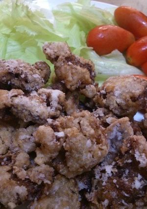 鶏皮の竜田揚げ-レシピのメイン写真