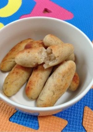 めちゃうまっ！バナナ米粉スティックパン♡-レシピのメイン写真