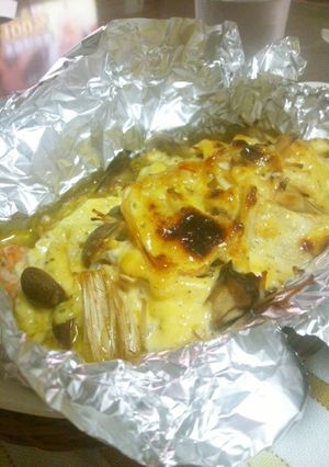 秋が来た♥鮭ときのこのタルタルホイル焼き-レシピのメイン写真