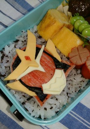 キャラ弁当＊仮面ライダーガイム-レシピのメイン写真