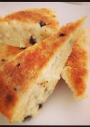 サクサク簡単フライパンでチョコスコーン-レシピのメイン写真