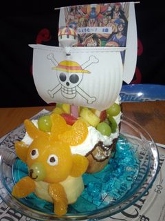キャラケーキ ワンピース 誕生日に☆彡-レシピのメイン写真