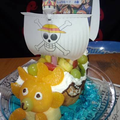 キャラケーキ ワンピース 誕生日に☆彡 by ビッグおかん 