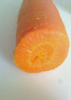 離乳食ニンジンの下ごしらえ-レシピのメイン写真