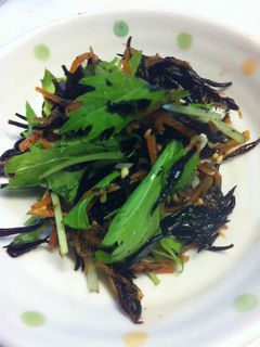 ひじきの胡麻和え-レシピのメイン写真