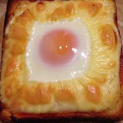 簡単！美味しいチーズエッグトースト-レシピのメイン写真