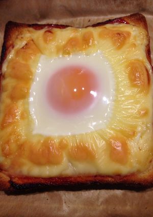 簡単！美味しいチーズエッグトースト-レシピのメイン写真