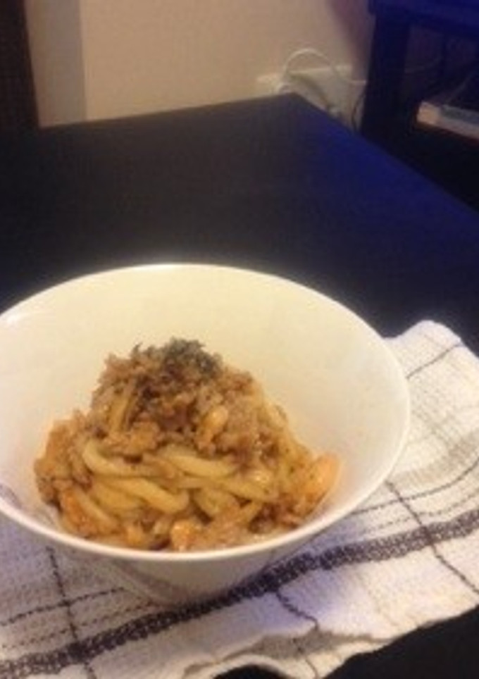 ボロネーゼ風焼きうどん-レシピのメイン写真