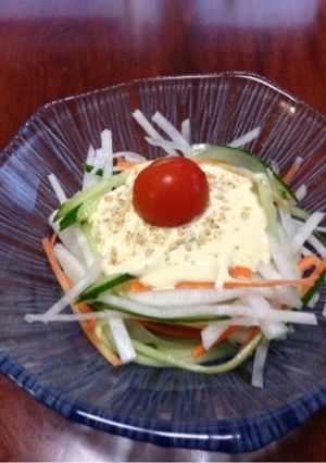 大根サラダ-レシピのメイン写真