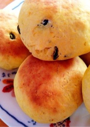 トースターで！HMで作るかぼちゃパン-レシピのメイン写真