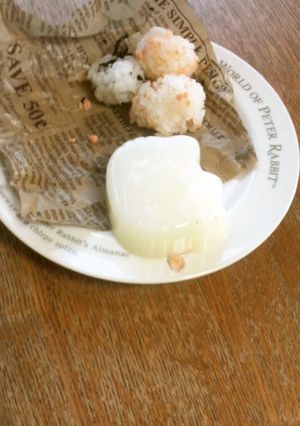 こどもうけバッチリ、カルピス寒天ゼリー-レシピのメイン写真