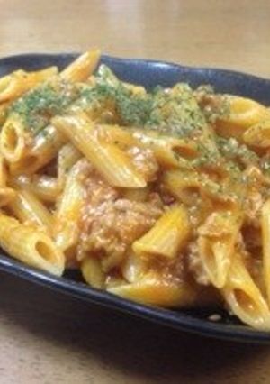 チーズが糸引くペンネ-レシピのメイン写真