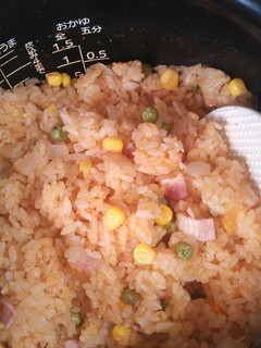 炊飯器で♪ケチャップライス♪-レシピのメイン写真
