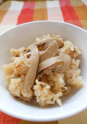 秋の香り、松茸ご飯-レシピのメイン写真