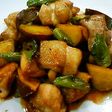 鶏もも肉とさつま芋の南蛮酢炒め