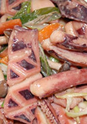 一夜干しイカ（味噌）のネギマヨ焼き-レシピのメイン写真