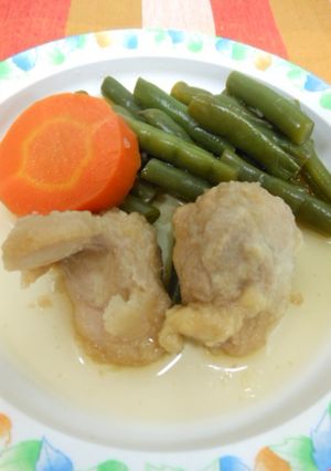金沢の郷土料理、鶏の治部煮-レシピのメイン写真