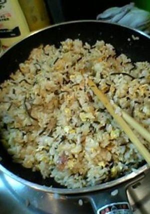 昆布チャーハン♪-レシピのメイン写真
