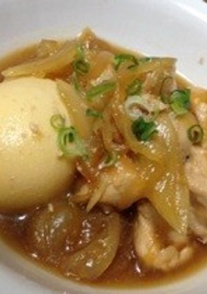鳥と卵で甘辛煮-レシピのメイン写真