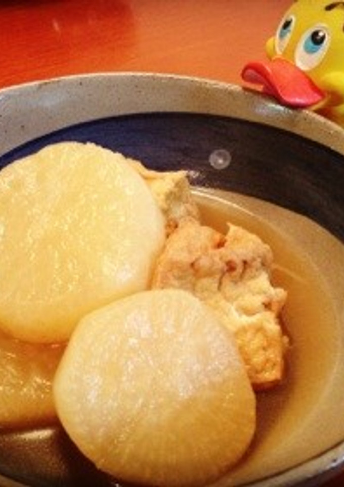 大根と厚揚げの煮物♪-レシピのメイン写真