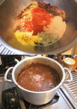 カレーの材料(メモ) 2006/01-レシピのメイン写真