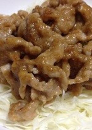 豚肉の胡麻がらめ-レシピのメイン写真