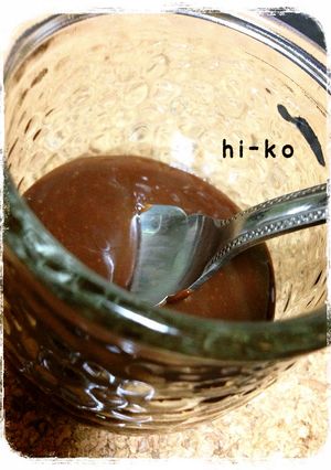 材料２つ☆レンジでチョコレートソース-レシピのメイン写真