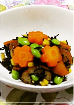 お弁当のおかず★ひじきの５色煮-レシピのメイン写真