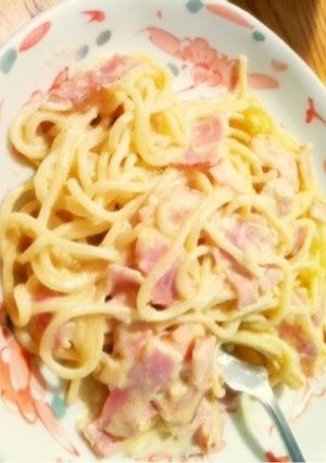 簡単♡カルボナーラ♡生クリームなし-レシピのメイン写真