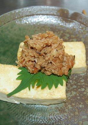 豆腐ステーキイカそぼろ添え-レシピのメイン写真