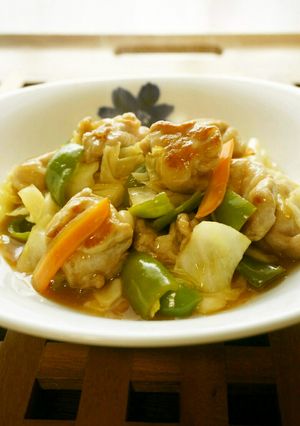 m豚薄切り肉とキャベツの柔らか酢豚-レシピのメイン写真
