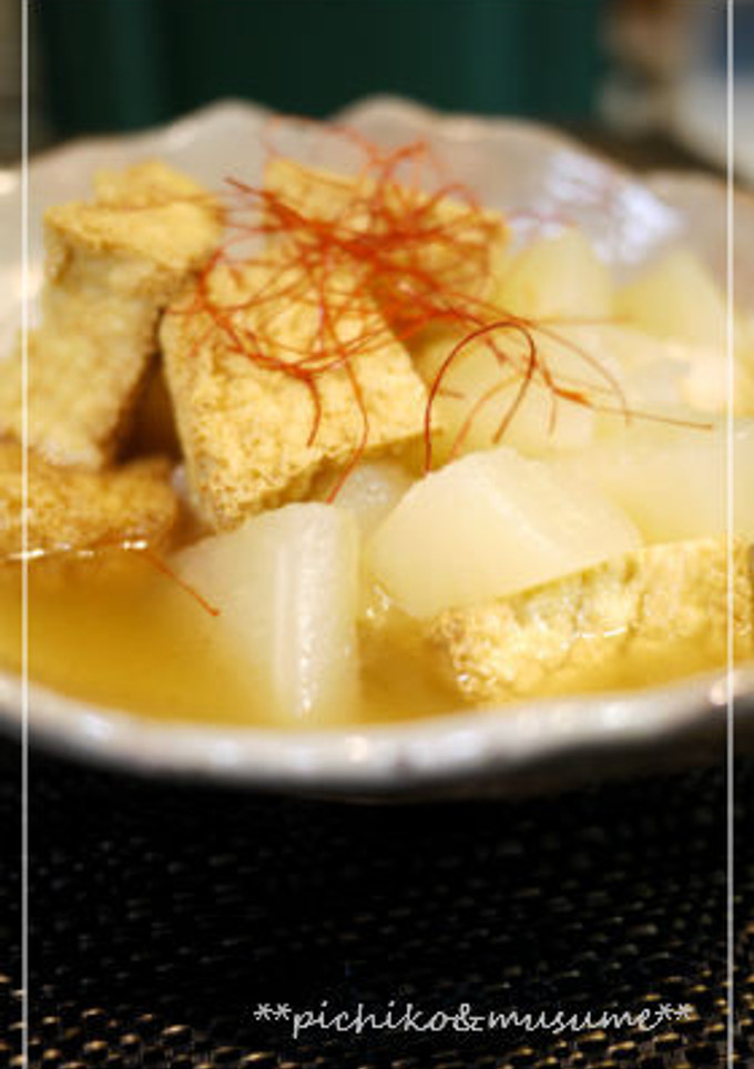 大根と厚揚げの煮物〜圧力鍋使用-レシピのメイン写真
