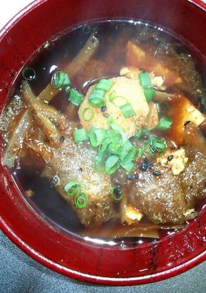 うちのけんちん汁-レシピのメイン写真
