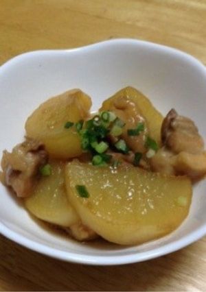 味しみ抜群！鶏肉と大根の煮物-レシピのメイン写真