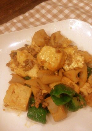 豆腐と野菜の炒めもの-レシピのメイン写真