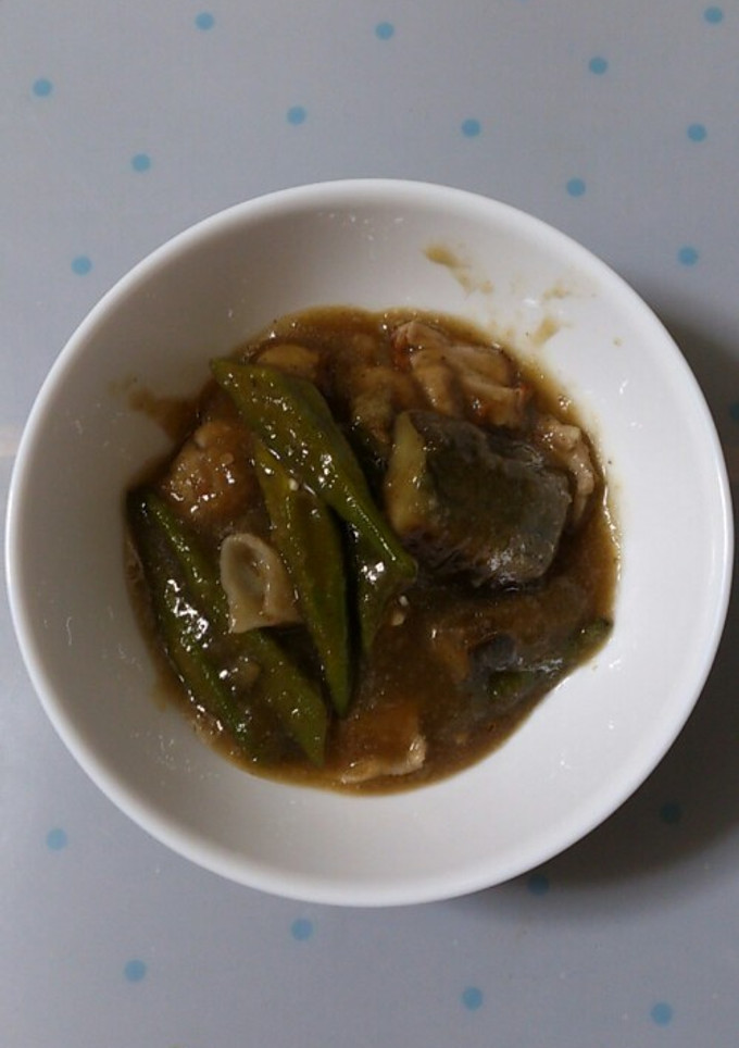 ナスとオクラのみぞれ煮-レシピのメイン写真