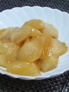 冬大根の甘味噌炒め煮☆母の味-レシピのメイン写真