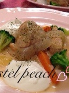 鶏胸肉ソテーの白ワイン煮♪-レシピのメイン写真