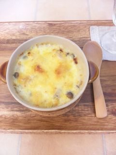 秋の味覚!簡単きのこのグラタン-レシピのメイン写真