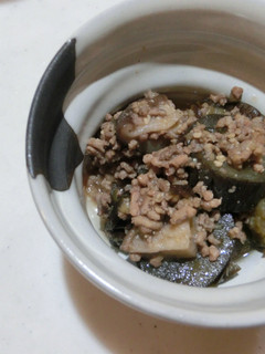 なすと豚ひき肉の味噌煮-レシピのメイン写真