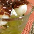 抹茶ゼリーでパフェ*簡単おもてなし*