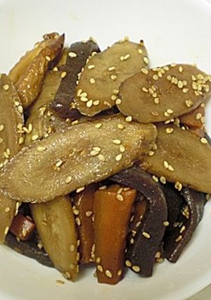 牛蒡のきんぴら風煮　　　　　　　　　　　-レシピのメイン写真