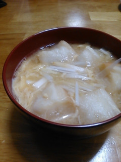 麩と卵の味噌汁-レシピのメイン写真