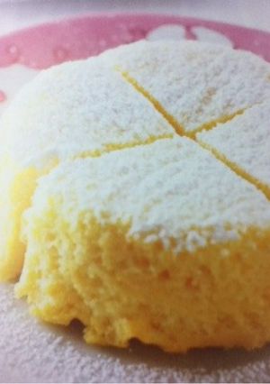 電子レンジでスポンジケーキ♪-レシピのメイン写真